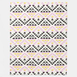 Manta Polar Patrón de triángulo de baldosas geométricas modern