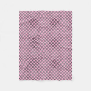 Manta Polar Patrón de verificador Diagonal 2tn.w LPink BG