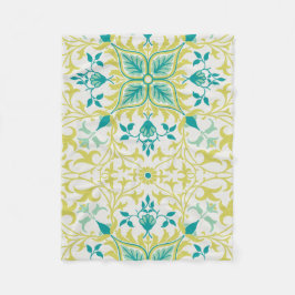 Manta Polar Patrón de vid (por William Morris)
