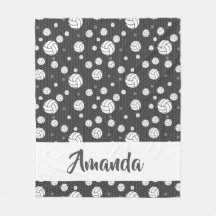 Patrón de voleibol de Chevron gris y blanco