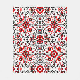 Manta Polar Patrón escandinavo nórdico de invierno