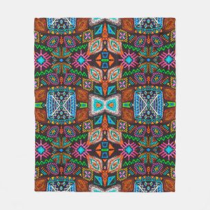 Manta Polar Patrón estadounidense. Impresión sin fisuras. Desi