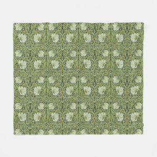 Manta Polar Patrón floral vintage de William Morris Pimpernel