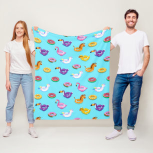 Manta Polar Patrón flotante de la piscina de verano