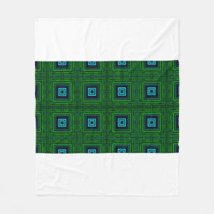 Manta Polar Patrón geométrico abstracto con abstención kaleido