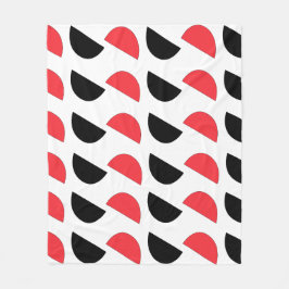 Manta Polar Patrón geométrico abstracto moderno