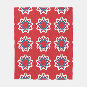 Manta Polar Patrón inquebrantable y decorativo. Desi de textur