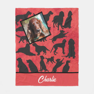 Manta Polar Patrón irlandés personalizado