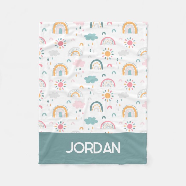 Manta Polar Patrón meteorológico corto (Anverso)