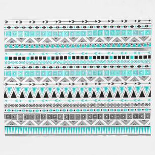 Manta Polar Patrón nativo americano