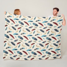 Patrón nativo americano de plumas del sudoeste