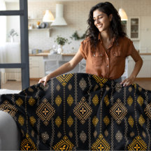 Patrón nativo Diseño étnico de la cultura boho