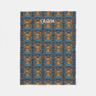 Manta Polar Patrón ordenado Estilo medieval