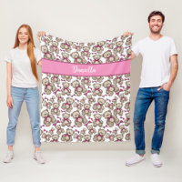 Patrón personalizado de osos de peluche lindo con 