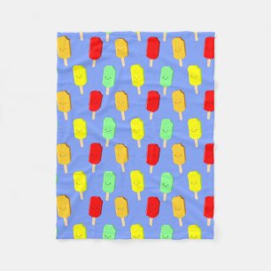Manta Polar Patrón pop de hielo de frutas