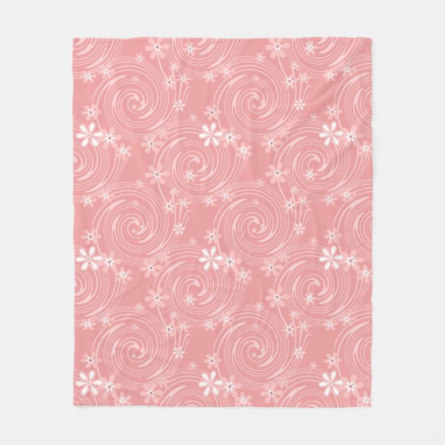 Manta Polar Patrón retro (Anverso)