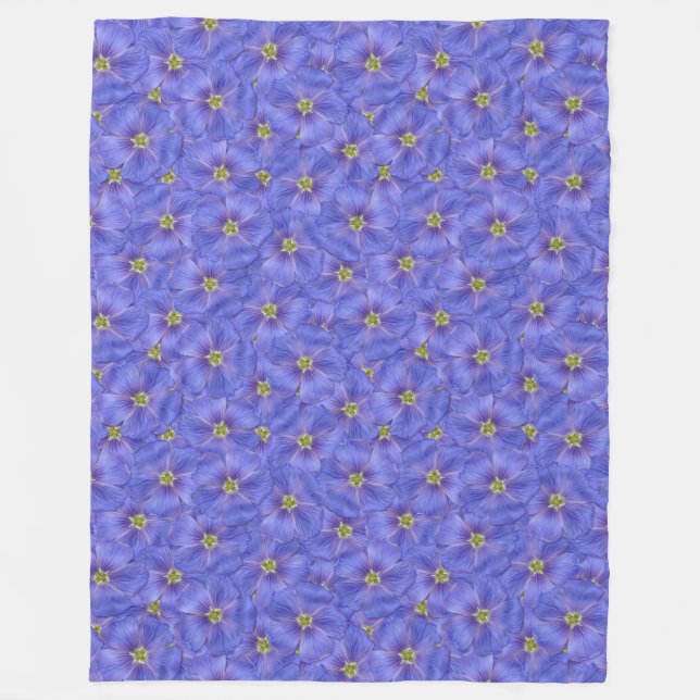 Manta Polar Patrón sin foco azul (Anverso)