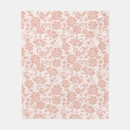 Manta Polar Patrón sin foco floral