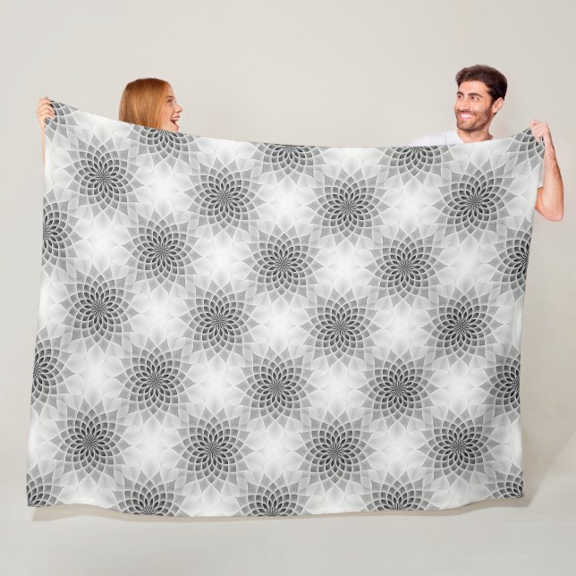 Manta Polar Patrón sin inconvenientes de Power Mandala 10 (In situ)