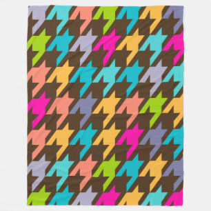 Manta Polar Patrón sin soldadura de gala dorsal colorida 4