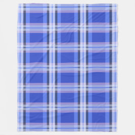 Manta Polar Patrón sin soldadura Royal Blue Plough