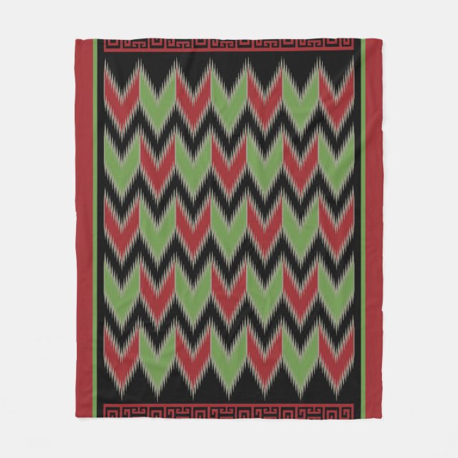 Manta Polar Patrón Spike 2 (Anverso)