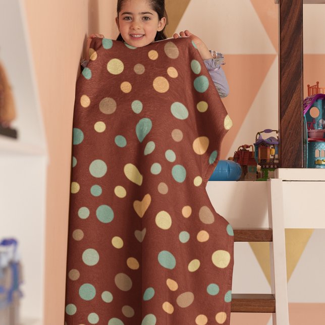 Manta Polar Patrón transparente del vector de puntos de polka  (Subido por el creador)