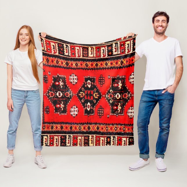 Manta Polar Patrón tribal oriental (In situ)