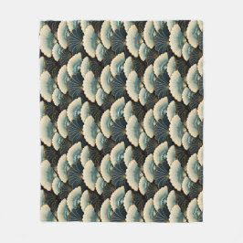 Manta Polar Patroneado por fanáticos de la inspiración japones