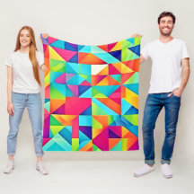 Patrones abstractos coloridos vibrantes