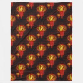 Manta Polar Patrones chinos tradicionales - Patrón sin foco 1