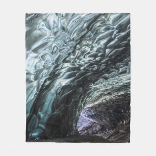 Manta Polar Patrones de pared de cueva de hielo