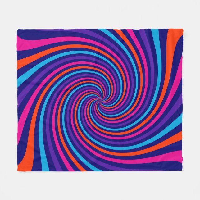 Manta Polar Patrones Y Texturas De Diseño De Espíritu fiesta (Frente (Horizontal))