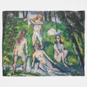 Manta Polar Paul Cezanne - Cuatro Bathers