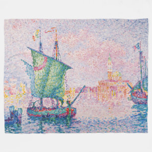 Manta Polar Paul Signac - Venecia, la nube rosa