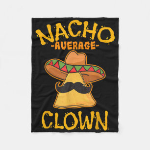 Manta Polar Payaso promedio mexicano cinco de mayo