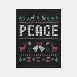 Manta Polar Peace I Come In Peace Couple Matching Ugly Christm