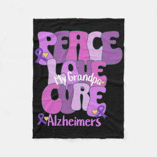 Manta Polar Peace Love Cure Heimerheimers Purple Ribbon End He