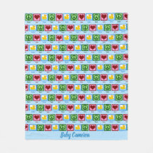 Peace Love Ducks Personalizado lindo bebé