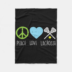 Manta Polar Peace Love Lacrosse Guay Lax Player Goalie Hippie