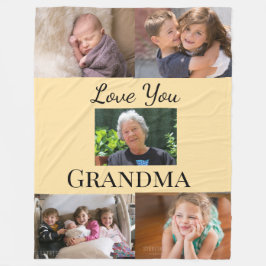 Manta Polar Peach Gradient 5-photo Family Tribute Keepsake