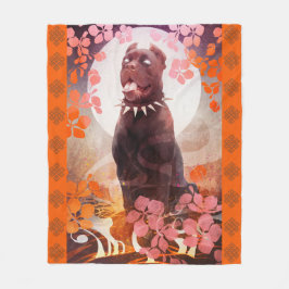 Manta Polar Peaches M&S - Arte de Galen Dara - Fleece Blanket