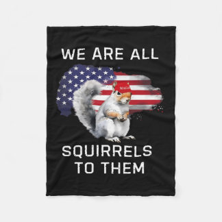 Manta Polar Peanut The Squirrel - Justicia Para El Mega Pean