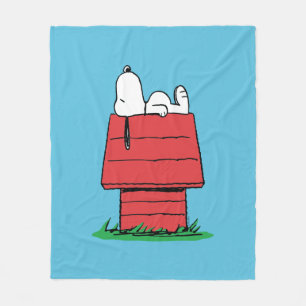 Manta Polar Peanuts   Snoopy durmiendo
