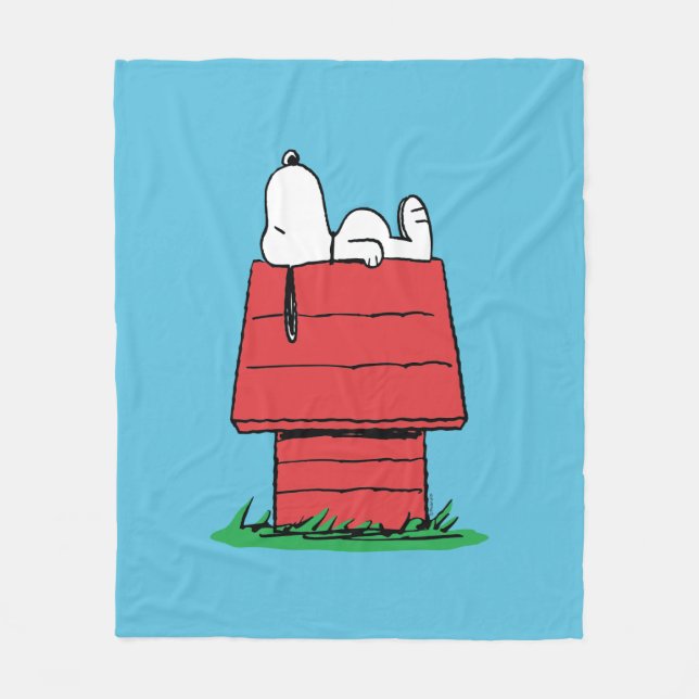 Manta Polar Peanuts | Snoopy durmiendo (Anverso)