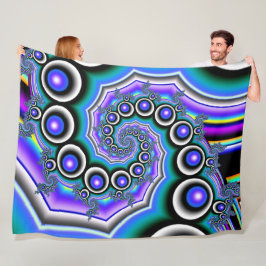 Manta Polar Pearl Spiral Fleece Blanket