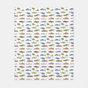 Manta Polar Peces y cebos