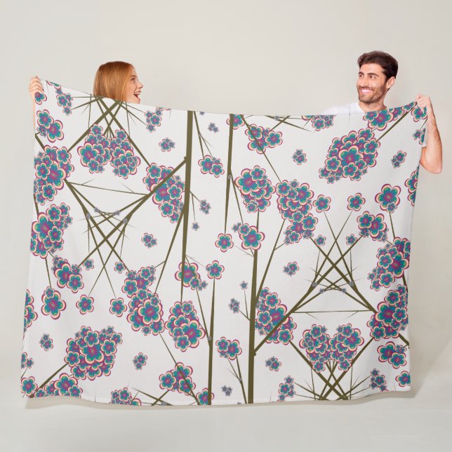 Manta Polar Peculiar ramas Fleece Blanket (In situ)