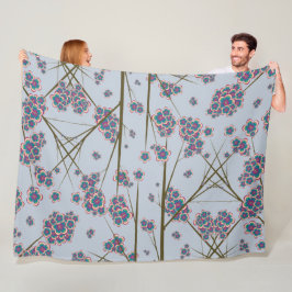 Manta Polar Peculiar ramas Sky Fleece Blanket