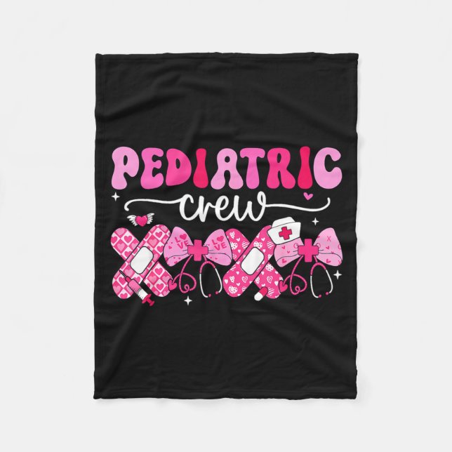 Manta Polar Pediatric Valentines Nurse Crew Peds Nurse Valenti (Anverso)
